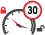 Fartbegränsare max 30 km/h (A Traktor)